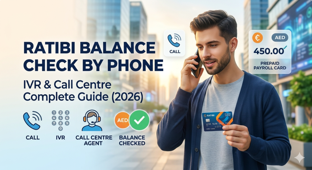 Ratibi Card Balance Check by Phone IVR System - FAB Customer Care 2026 Guide